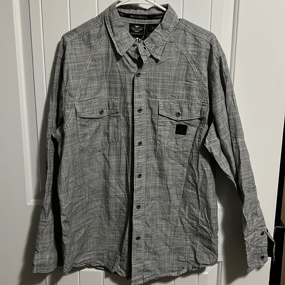 Harley-Davidson Button Down L